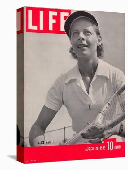 Tennis Champ Alice Marble, August 28, 1939-Alfred Eisenstaedt-Premier Image Canvas