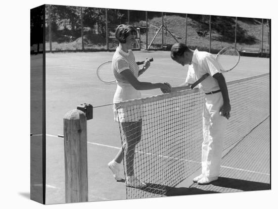 Tennis Chivalry 1930s-null-Premier Image Canvas