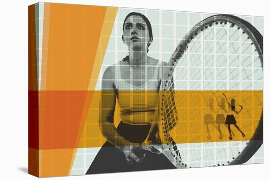 Tennis collage-null-Premier Image Canvas