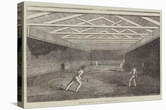 Tennis Court, at Strathfieldsaye-null-Premier Image Canvas