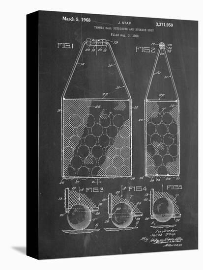 Tennis Hopper Patent-null-Stretched Canvas