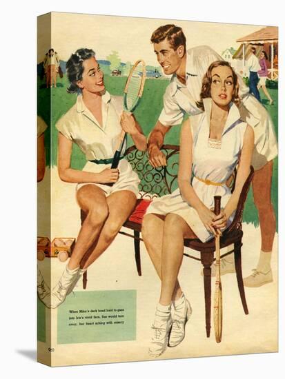 Tennis, Maudson, 1953, UK-null-Premier Image Canvas