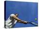 Tennis Player with Blue Sky-null-Premier Image Canvas