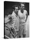 Tennis Players Bobby Riggs and Jack Kramer Posing at Madison Square Garden-Ralph Morse-Premier Image Canvas