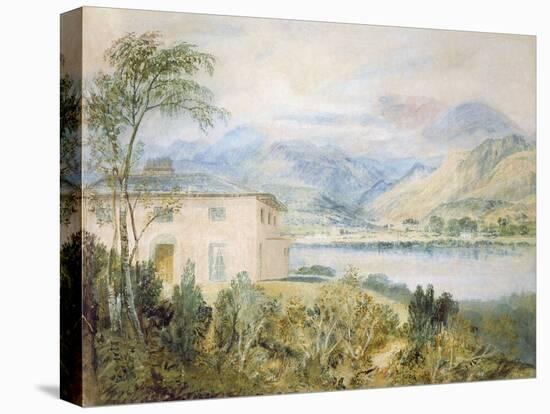 Tent Lodge, by Coniston Water, 1818-J. M. W. Turner-Premier Image Canvas