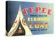 Tepee Elkhorn Coal-null-Stretched Canvas