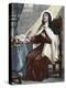 Teresa of Avila (1515-1582). Religious Reformer of the Carmelite Order by Capuz-Prisma Archivo-Premier Image Canvas
