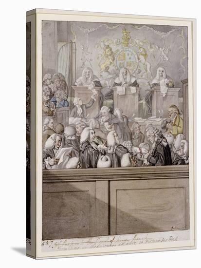 Term Time - or the Lawyers All Alive in Westminster Hall-Robert Dighton-Premier Image Canvas