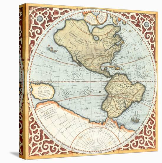 Terra Major Petites A-Gerardus Mercator-Stretched Canvas