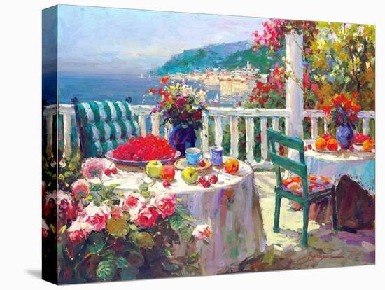 Terrace Brunch-Furtesen-Stretched Canvas