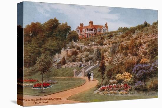 Terraces, Spa Pavilion Gardens, Felixstowe-Alfred Robert Quinton-Premier Image Canvas