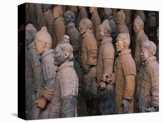 Terracotta Warrior Statues at Xian, China-Keren Su-Premier Image Canvas