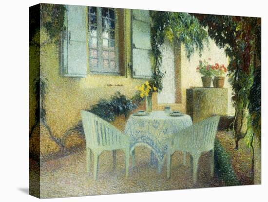 Terrasse du Manoir a Marquayrol-Henri Martin-Premier Image Canvas