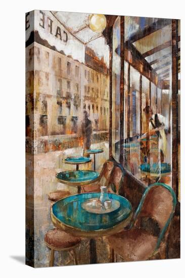 Terraza Cafe de Flore-Noemi Martin-Stretched Canvas