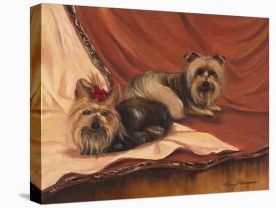 Terrier Couple-Tiffany Hakimipour-Stretched Canvas