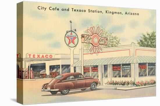 Texaco Station, Kingman, Arizona, Route 66-null-Stretched Canvas