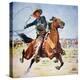 Texas Cowboy-Stanley L Wood-Premier Image Canvas