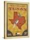 Texas: The Lone Star State-Anderson Design Group-Stretched Canvas