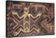 Textile with geometric and stylised humans design, South America-Werner Forman-Premier Image Canvas