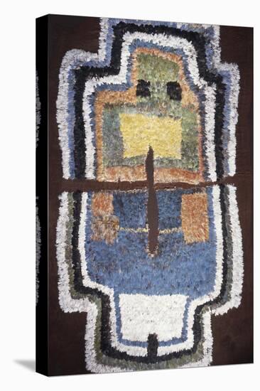 Textile with geometric design, possibly used during ceremonial processions, South America-Werner Forman-Premier Image Canvas