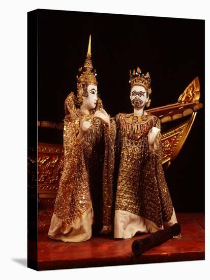 Thai Puppets, Early 20th Century-null-Premier Image Canvas