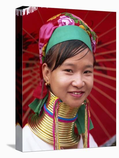 Thailand, Chiang Rai, Long Neck Karen Hilltribe, Long Neck Woman-Steve Vidler-Premier Image Canvas