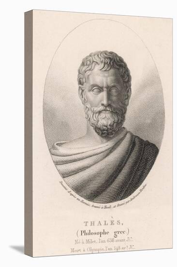 Thales of Miletus Greek Philosopher and Scientist-Ambroise Tardieu-Premier Image Canvas