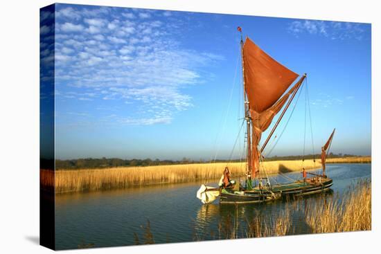 Thames Sailing Barge, Snape, Suffolk-Peter Thompson-Premier Image Canvas