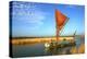 Thames Sailing Barge, Snape, Suffolk-Peter Thompson-Premier Image Canvas