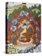 Thangka Painting of the Buddha Sakyamuni Surrounded by Temptation, Bhaktapur, Nepal, Asia-Godong-Premier Image Canvas