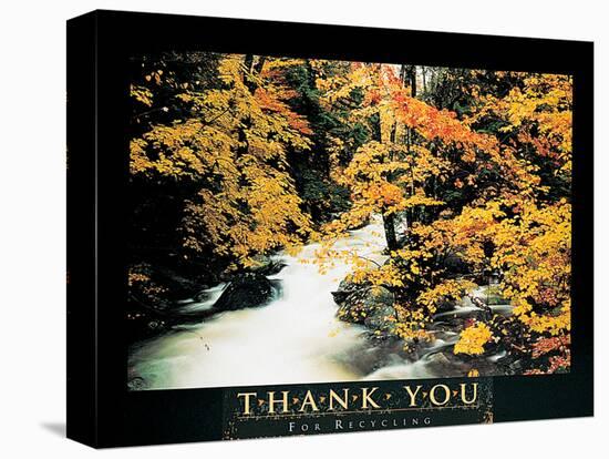 Thank You - Recycling-unknown unknown-Stretched Canvas