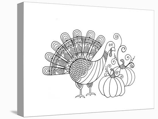 Thanksgiving Turkey-Neeti Goswami-Stretched Canvas