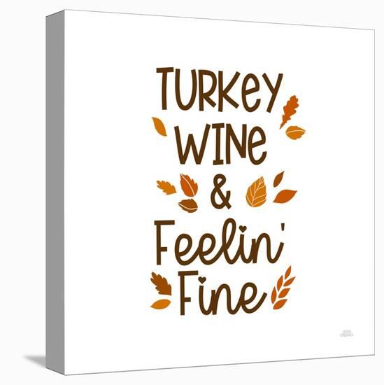 Thanksgiving Typography III-Laura Marshall-Stretched Canvas