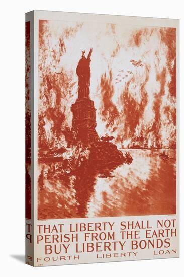 That Liberty Shall Not Perish from the Earth - Buy Liberty Bonds Poster-Joseph Pennell-Premier Image Canvas
