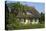 Thatched-Roof House Captain's House with Garden in Born on the Darss Peninsula-Uwe Steffens-Premier Image Canvas