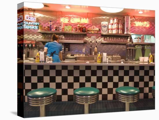 The 66 Diner Along Historic Route 66, Albuquerque, New Mexico-Michael DeFreitas-Premier Image Canvas