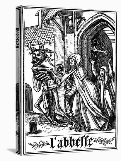 The Abbess Visited by Death, 1538-Hans Holbein the Younger-Premier Image Canvas