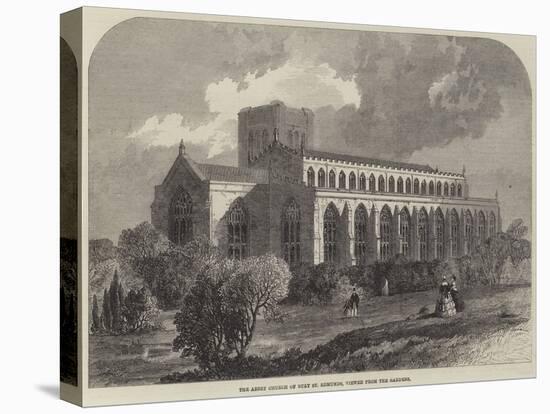 The Abbey Church of Bury St Edmunds, Viewed from the Gardens-Samuel Read-Premier Image Canvas