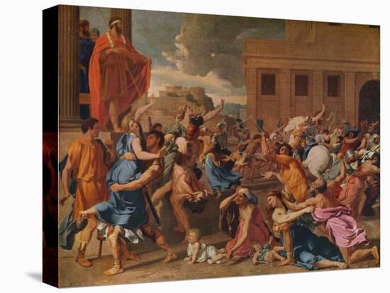 'The Abduction of the Sabine Women', c1633-Nicolas Poussin-Premier Image Canvas