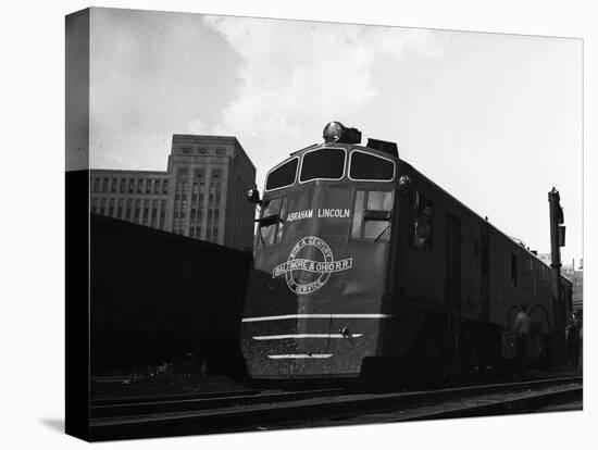 The Abraham Lincoln: the B&O R.R.-null-Premier Image Canvas