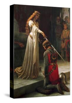 The Accolade, 1901-Edmund Blair Leighton-Premier Image Canvas