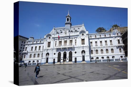 The Admiralty Building, Valparaiso, Chile-Peter Groenendijk-Premier Image Canvas