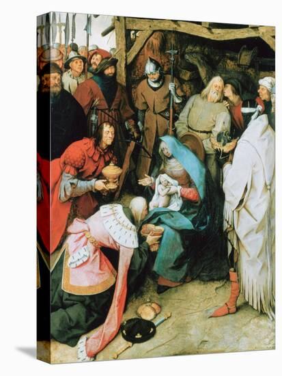 The Adoration of the Kings, 1564-Pieter Bruegel the Elder-Premier Image Canvas