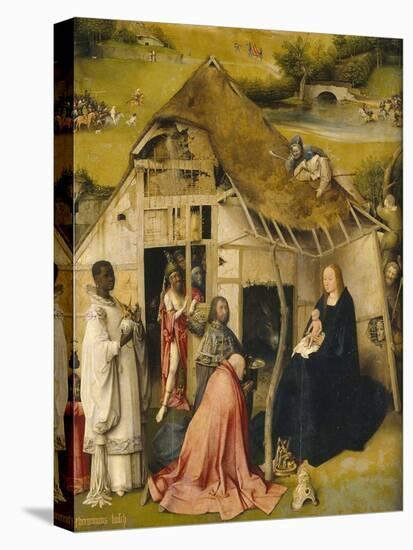 The Adoration of the Kings, C. 1495-Hieronymus Bosch-Premier Image Canvas