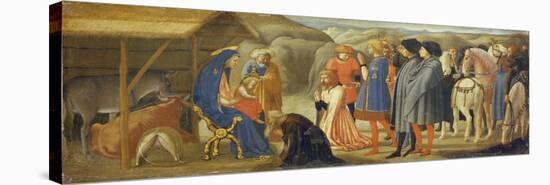 The Adoration of the Kings (Centre Predella), 1426-Masaccio-Premier Image Canvas