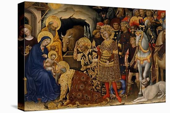 The Adoration of the Magi, 1423-Gentile da Fabriano-Premier Image Canvas