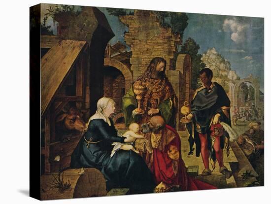 'The Adoration of the Magi', 1504-Albrecht Durer-Premier Image Canvas