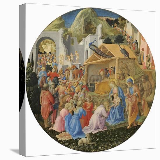 The Adoration of the Magi, C.1440-60-Fra Angelico-Premier Image Canvas