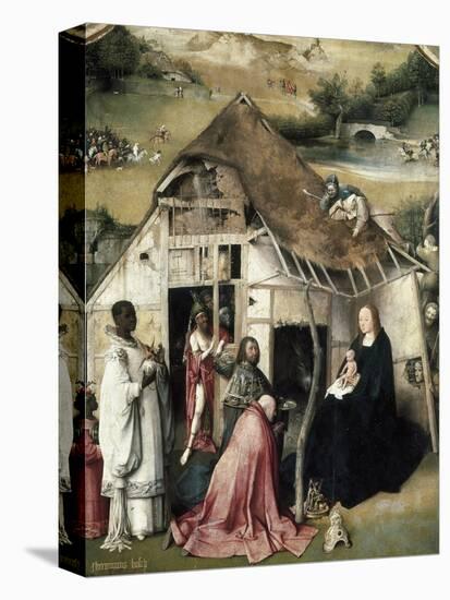 The Adoration of the Magi-Hieronymus Bosch-Stretched Canvas