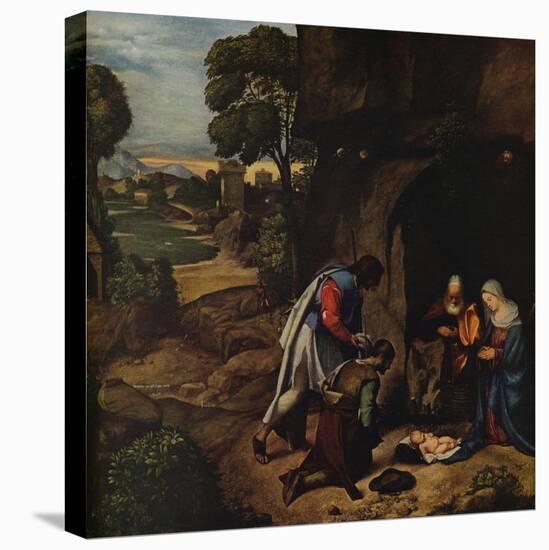 'The Adoration of the Shepherds', 1505-1510-Giorgione-Premier Image Canvas